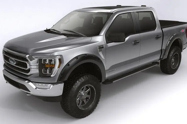 Bushwacker 28313-08 Ford F250/F350/F450 Super Duty 2008-2010 Forge Style 4Pc Fender Flares 1