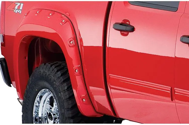 Bushwacker 40085-02 Gmc Sierra 2500Hd/3500Hd 2007-2014 Rear Pocket Style Boss Fender Flares 1