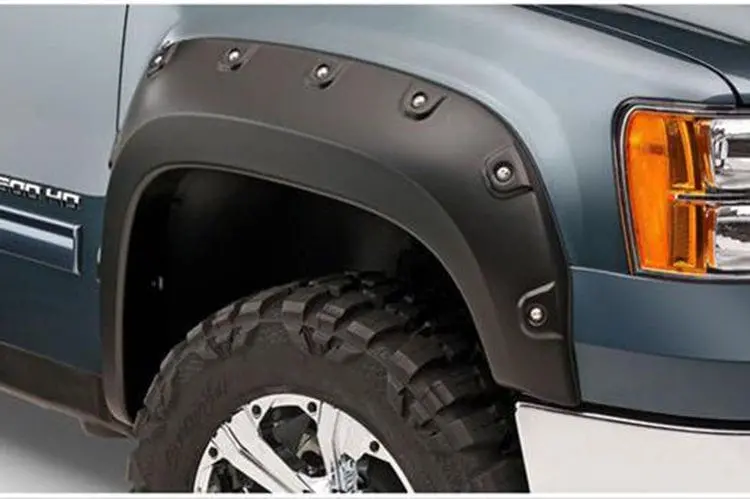 Bushwacker 40109-02 Gmc Sierra 2500Hd/3500Hd 2011-2014 Front Pocket Style Boss Fender Flares 1