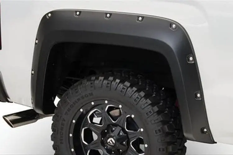 Bushwacker 40122-02 Gmc Sierra 2500Hd/3500Hd 2015-2019 Rear Pocket Style Fender Flares 1