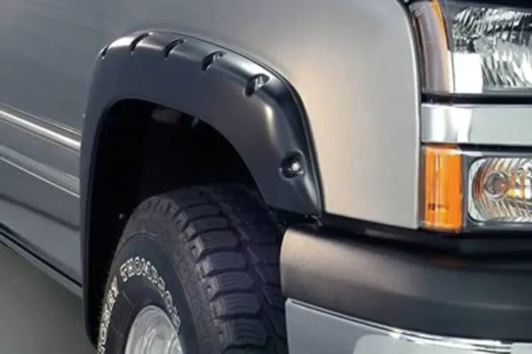 Bushwacker 40917-02 Gmc Sierra 2500Hd/3500Hd 2001-2007 4Pc Pocket Style Fender Flares 1