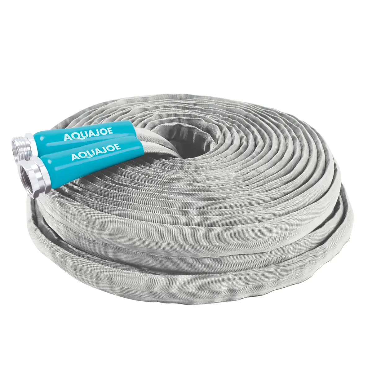 Aqua Joe Ajfjh100-Prx Xtreme Fiberjacket Garden Hose | 100 Foot | Metal Fittings 1
