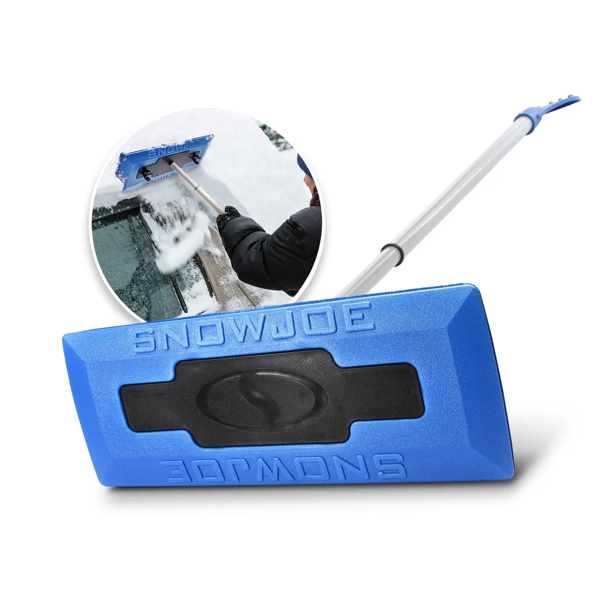 Snow Joe Auto Snow Removal Bundle | Snow Broom + Utility Shovel + Ice Dozer 2