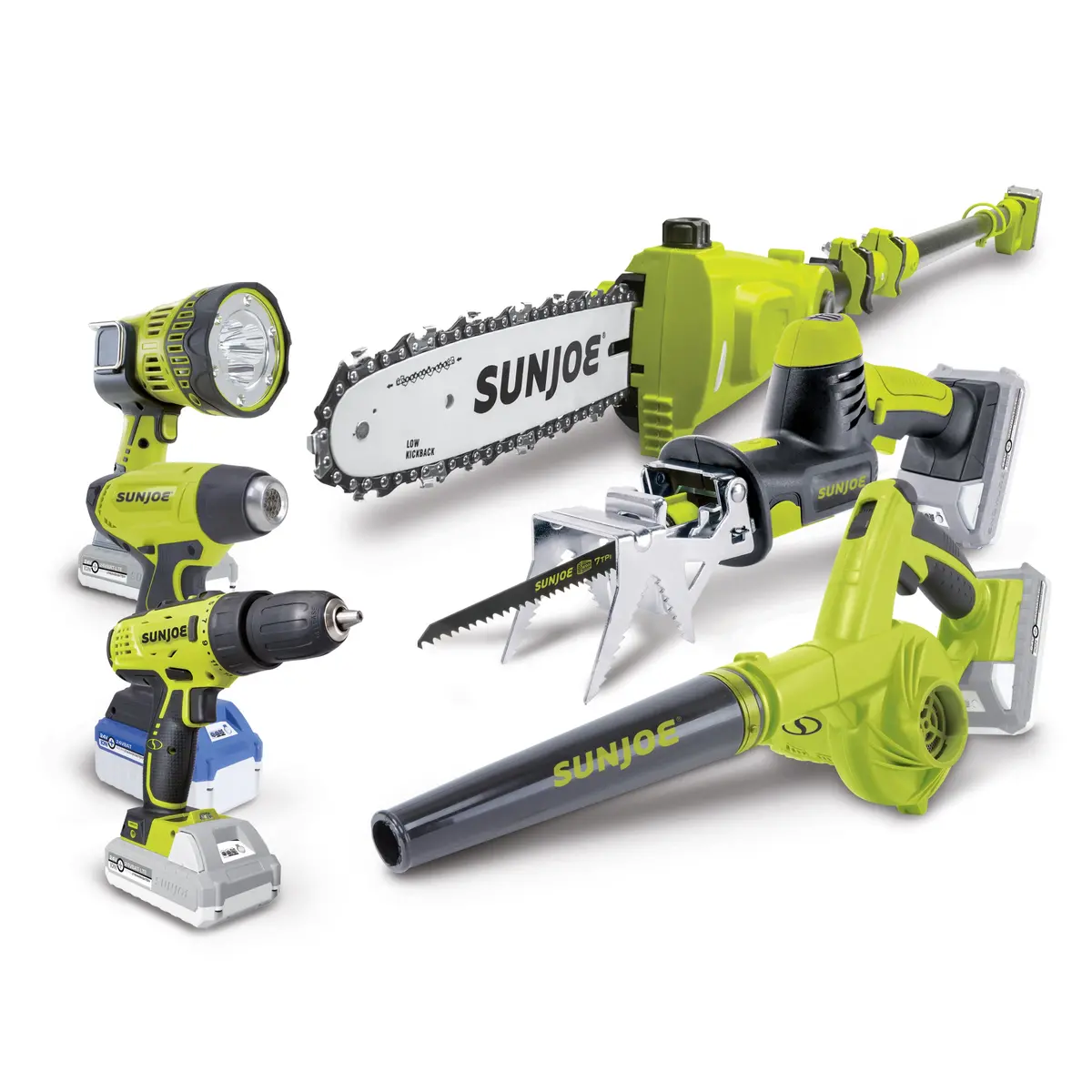 Sun Joe Ultimate Power Tool Bundle 1