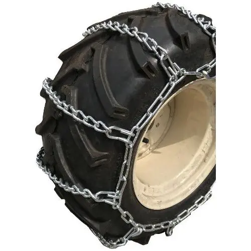 20 X 10 - 8 20 X 10 - 10 Heavy Duty Tire Chain (Pair) 4 Link 1