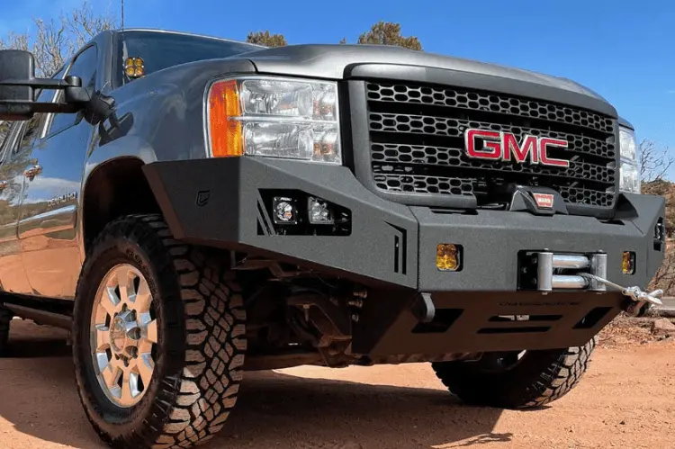 Chassis Unlimited Octane Front Winch Bumper Cub940541 2011-2014 Gmc Sierra 2500Hd/3500Hd Texture Black Powder Coat 2