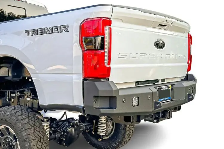 Chassis Unlimited Attitude Heavy Duty Rear Bumper Cub990751raw 2023+ Ford F250/F350 Superduty Raw 1