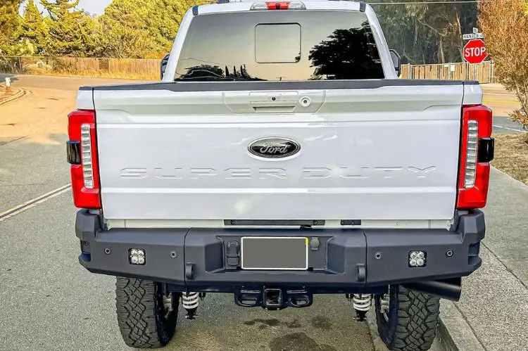 Chassis Unlimited Attitude Heavy Duty Rear Bumper Cub990751raw 2023+ Ford F250/F350 Superduty Raw 2