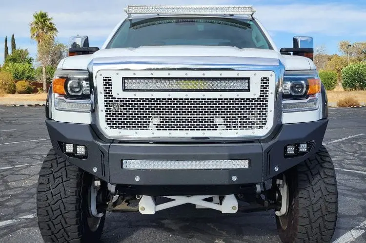 Chassis Unlimited Off Road Front Bumper Octane Cub900301raw 2015-2019 Gmc Sierra 2500Hd/3500Hd Raw 2