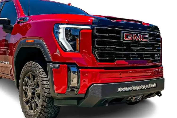 Chassis Unlimited Prolite Steel Front Bumper Cub920691 2024+ Gmc Sierra 2500/3500 Texture Black Powder Coat 1