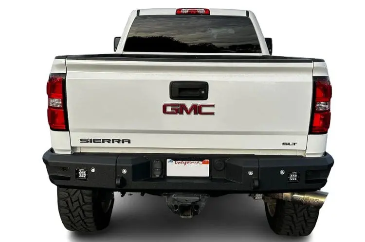 Chassis Unlimited Steel Rear Bumper Attitude Cub990301raw 2015-2019 Gmc Sierra 2500/3500 Raw 1