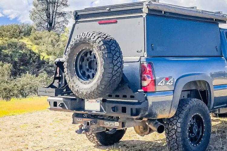 Chassis Unlimited Swing Out Tire Carrier Rear Bumper Octane Cub960251raw 1999-2007 Gmc Sierra 2500/3500 Raw 2