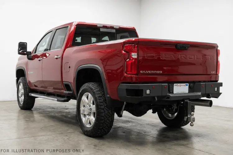 Chassis Unlimited Octane Truck Back Bumper Cub910571raw 2020-2025 Chevy Silverado 2500/3500 Raw 1