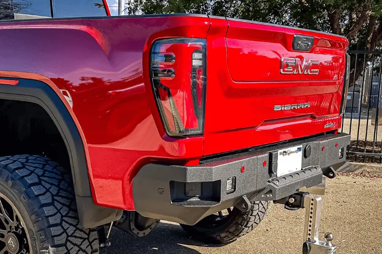 Chassis Unlimited Octane Truck Back Bumper Cub910571raw 2020-2025 Gmc Sierra 2500/3500 Raw 2