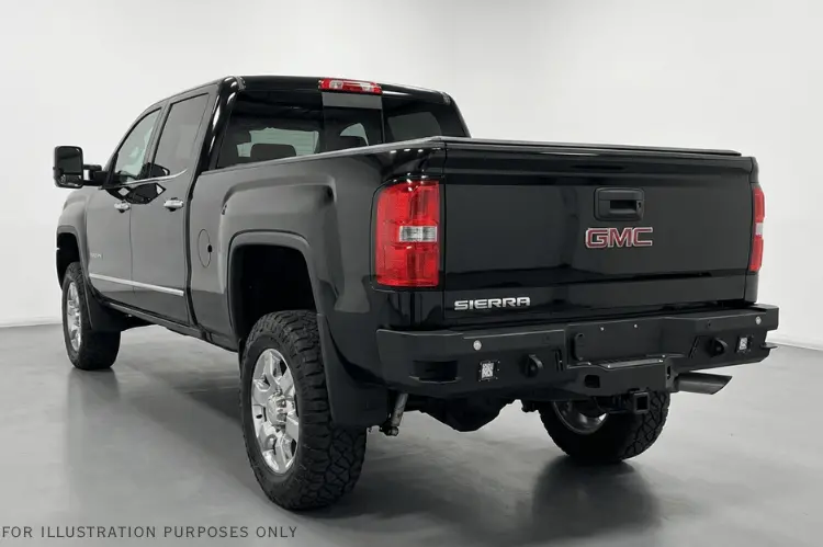 Chassis Unlimited Octane Truck Rear Bumper Cub910301 2015-2019 Gmc Sierra 2500/3500 Texture Black Powder Coat 2