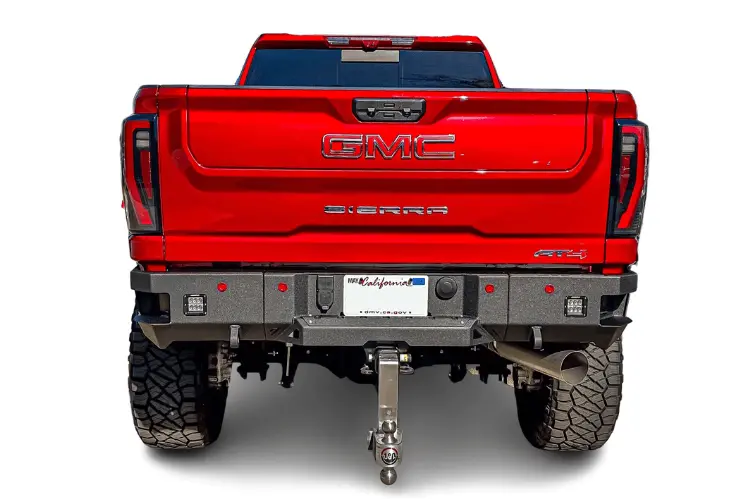 Chassis Unlimited Octane Truck Rear Bumper Cub910571 2020-2025 Gmc Sierra 2500/3500 Texture Black Powder Coat 1