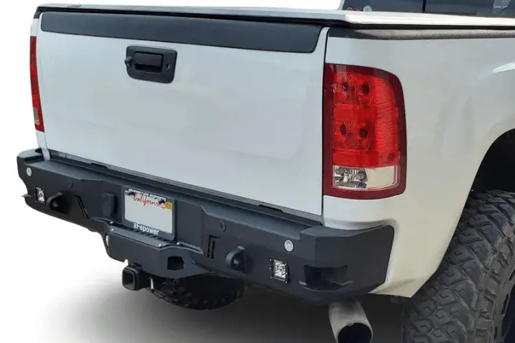 Chassis Unlimited Octane Truck Rear Bumper Guard Cub910541raw 2011-2014 Chevy Silverado 2500/3500 Raw 1