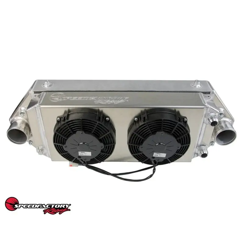Speedfactory Racing Dual Backdoor Intercooler / Tucked Radiator Combo - Honda/Acura Applications 1