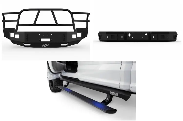 2007 Chevy Silverado 2500Hd Complete Protection Kit - Hammerhead + Amp Research Steps 1