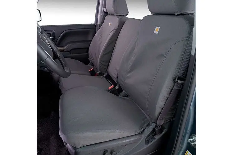 Covercraft Ssc2359cagy 1999-2010 Ford F250/F350 Super Duty Brown Carhartt Seatsaver Custom Seat Covers 1