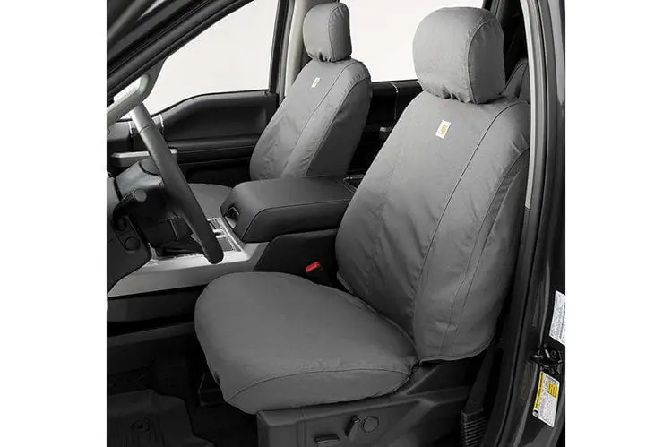Covercraft Ssc2545cagy Dodge Ram 2500/3500 2019-2021 Carhartt Seatsaver Custom Front Seat Covers Gravel 1