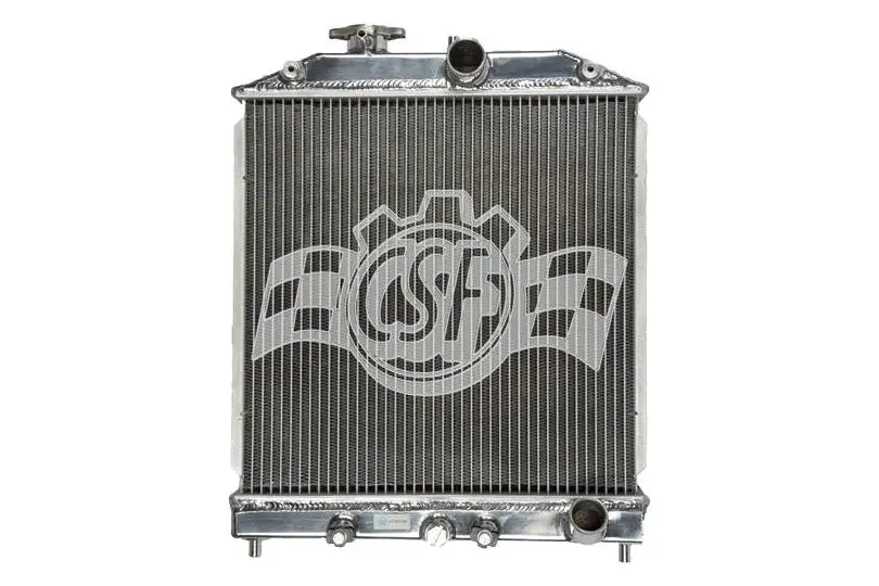 Csf Race Half Size Aluminum Radiator - 92-00 Civic / 92-97 Del Sol 1