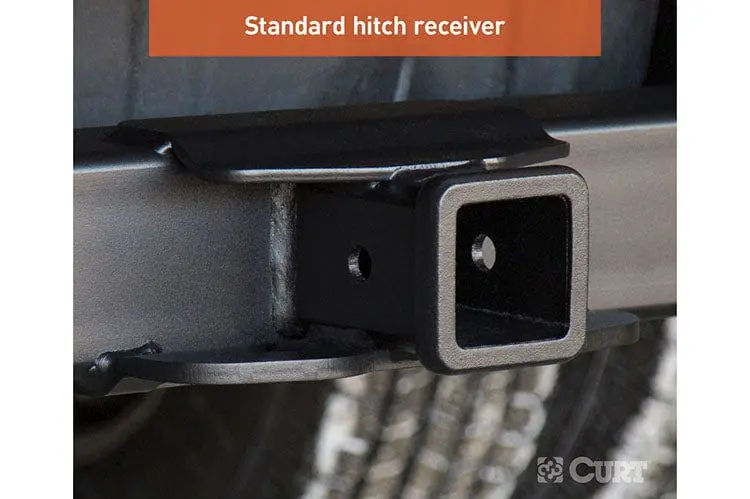 Curt 15410 1999-2016 Ford F250/F350/F450 Super Duty 2" Xtra Duty Class 5 Trailer Receiver Hitch 2