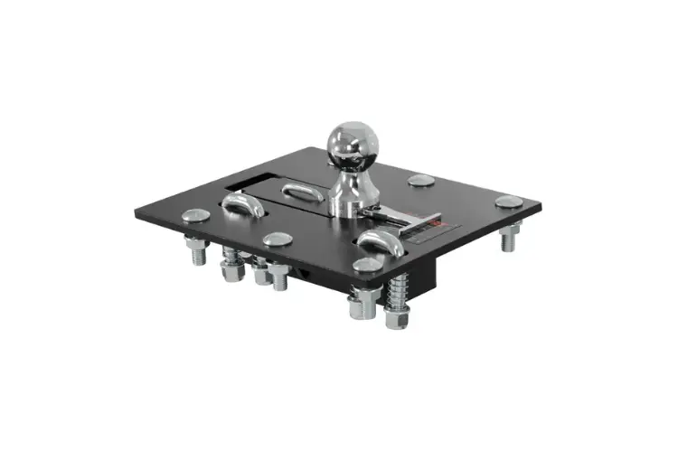 Curt Folding Ball Gooseneck Hitch Over-Bed 61052 2011-2016 Ford F250/F350 Superduty 1
