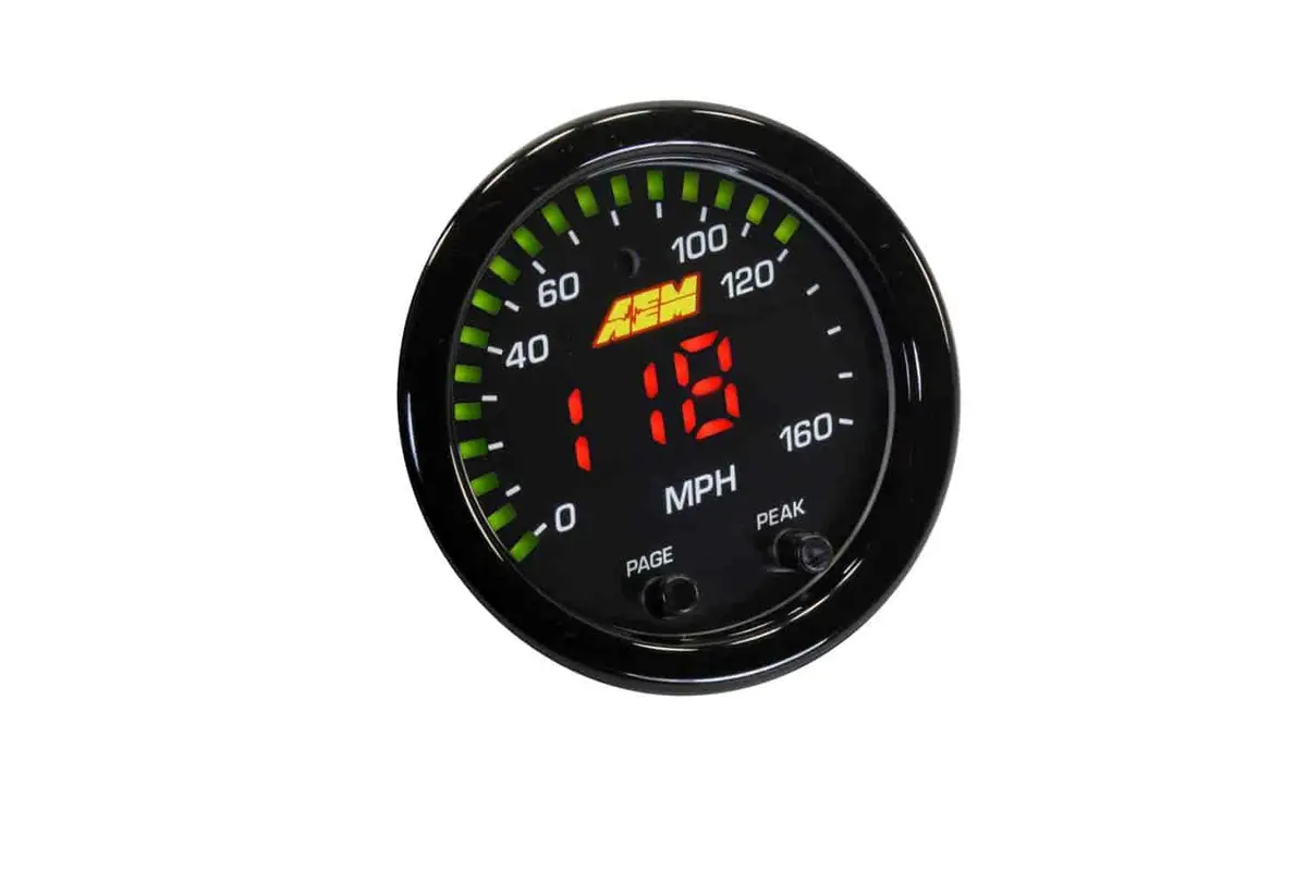 Aem X-Series Gps Speedometer Gauge Kit 1