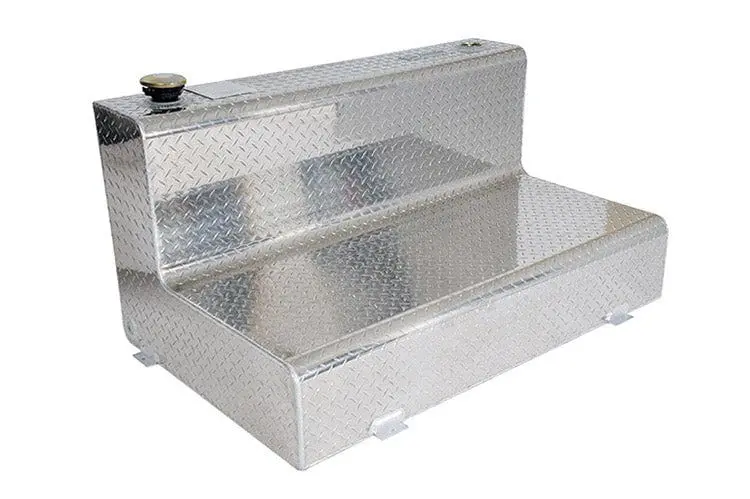 Dee Zee Dz91767x Ford F250/F350/F450 Super Duty 1992-2022 L-Shape Auxiliary Tank Brite-Tread 1