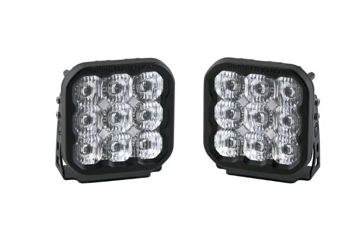 Diode Dynamics Ss5 White Sport Dd6780p 5" Driving Led Pod Lights (Pair) 1
