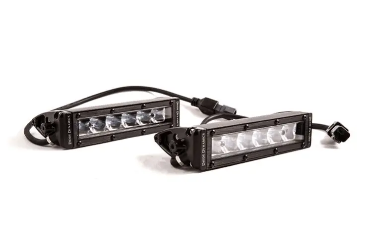 Diode Dynamics 6″ Led Light Bar Stage Series Dd5014p – Sae/Dot Driving Beam, White (Pair) 1
