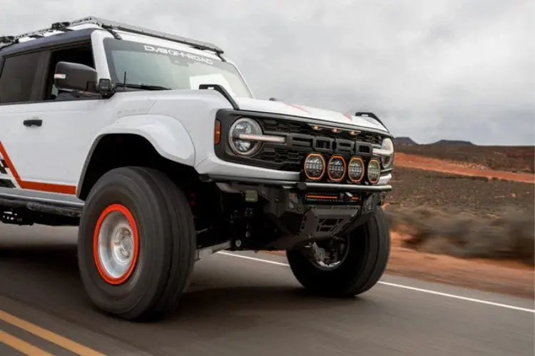 Dv8 Offroad Tube Front Bumper Fbfr-02 2022-2026 Ford Bronco Raptor 2