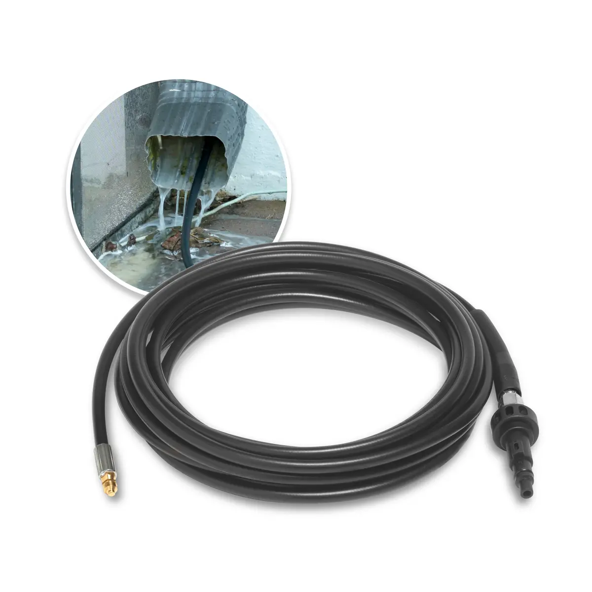 Sun Joe Spx-Pch25 25-Foot Pipe Cleaning Jet Hose For Spx Series Pressure Washers 1