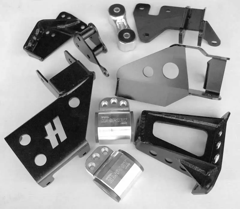 Hasport Performance Billet K-Series Lean Motor Mounts - 96-00 Civic 1