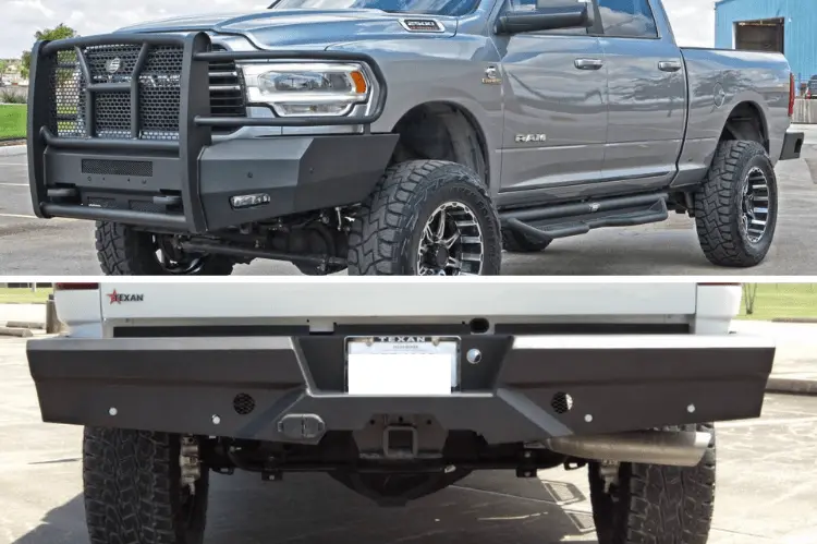 Steelcraft Elevation Hd Dodge Ram 2500/3500 2019-2023 Front Bumper & 2010-2020 Rear Bumper Bundle 1