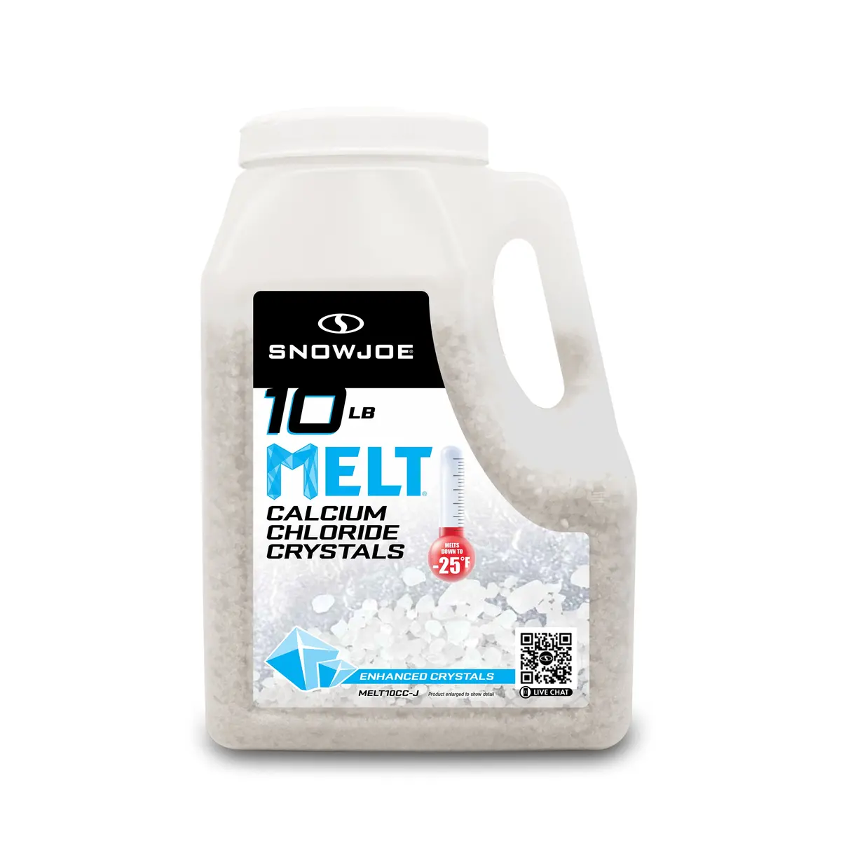 Snow Joe Melt10cc-J Calcium Chloride Crystals Ice Melter | 10-Lbs. 1