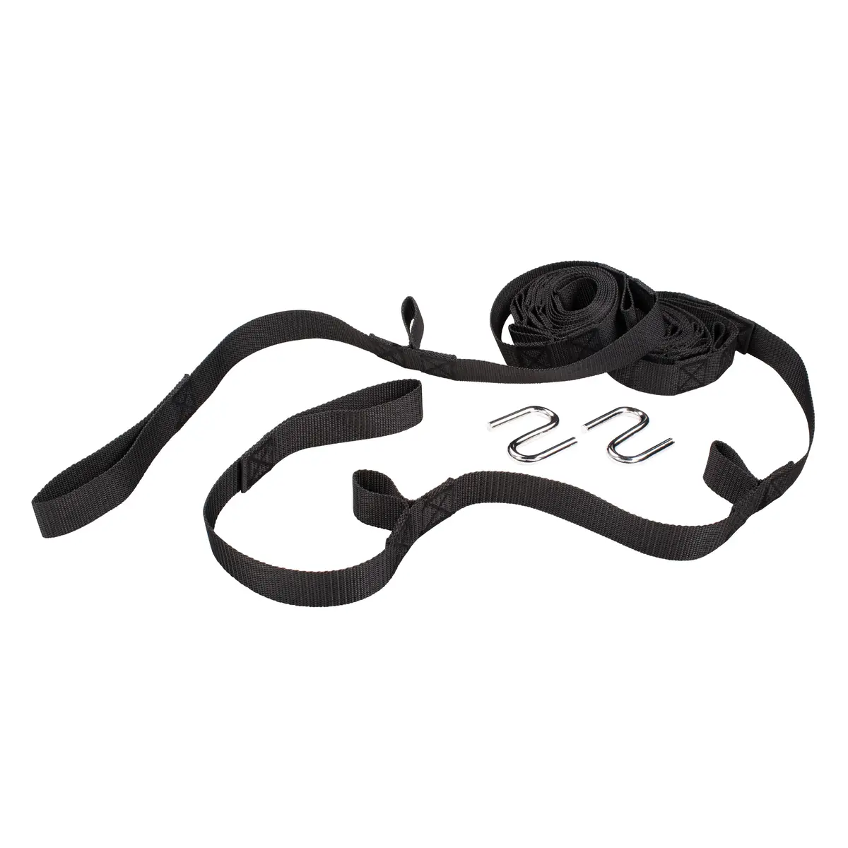 Bliss Hammocks Ha-505 Universal Multi-Loop Suspension System W/ "S" Hooks | For Hammocks & Hammock Chairs | Adjustable Tree Straps | 300 Lb. Capacity 1