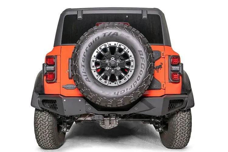 Fab Fours Br22-E5751-1 Ford Bronco Raptor 2022-2024 Vengeance Rear Bumper 1
