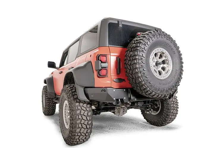 Fab Fours Br22-Y5751-1 Ford Bronco Raptor 2022-2025 Premium Rear Bumper 2