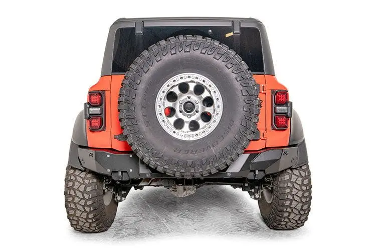 Fab Fours Br22-Y5751-1 Ford Bronco Raptor 2022-2025 Premium Rear Bumper 1
