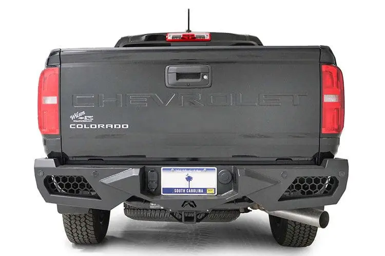 Fab Fours Cc21-E3352-1 Chevy Colorado 2015-2022 Vengeance Rear Bumper With Sensor 1