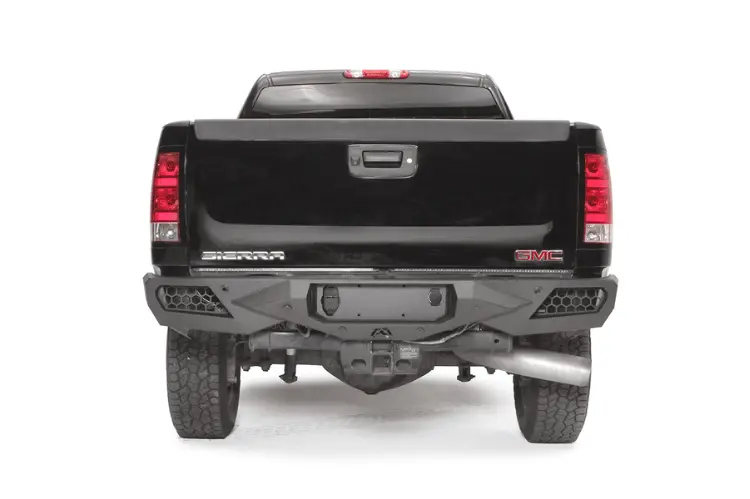 Fab Fours Ch11-E2151-1 Gmc Sierra 2500/3500 2011-2014 Vengeance Rear Bumper With Sensor 1
