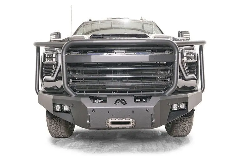 Fab Fours Ch24-A6150-1 Chevy Silverado 2500Hd/3500Hd 2024-2026 Premium Front Bumper Winch Ready Full Guard 1