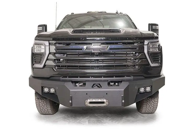 Fab Fours Ch24-A6151-1 Chevy Silverado 2500Hd/3500Hd 2024-2025 Premium Front Bumper Winch Ready No Guard 1