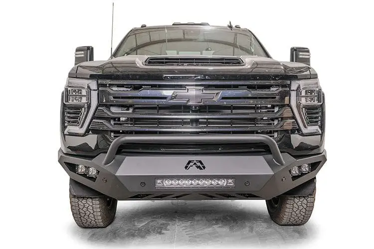 Fab Fours Ch24-V6152-1 Chevy Silverado 2500/3500 2024 Vengeance Front Bumper Pre-Runner Guard 1