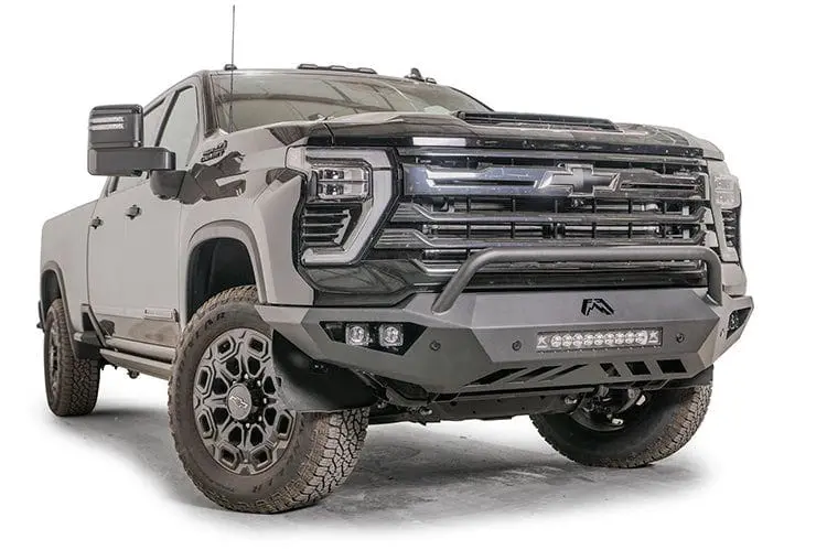 Fab Fours Ch24-V6152-1 Chevy Silverado 2500/3500 2024 Vengeance Front Bumper Pre-Runner Guard 2