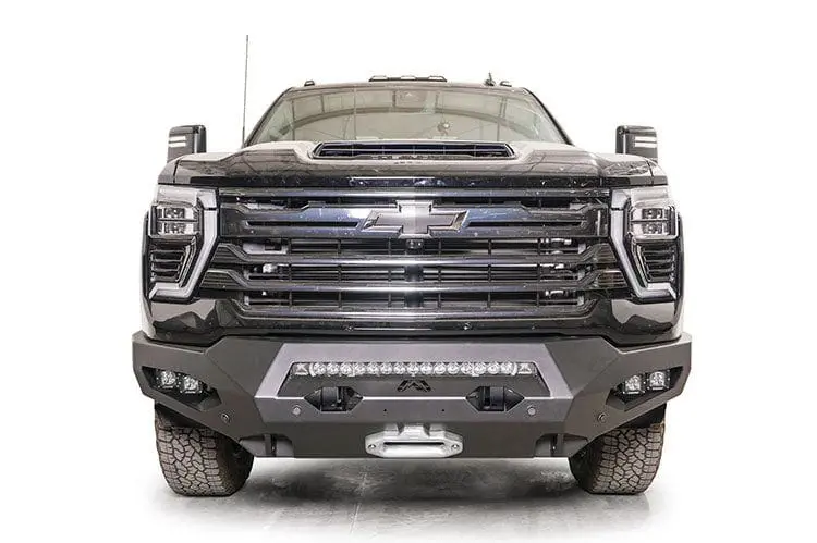 Fab Fours Ch24-X6151-1 Chevy Silverado 2500Hd/3500Hd 2024-2025 Matrix Front Bumper Winch Ready No Guard 1