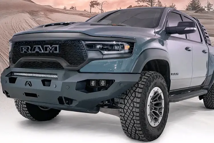Fab Fours Dx21-X5551-1 Dodge Ram 1500 Trx 2021-2024 Matrix Front Bumper No Guard 1