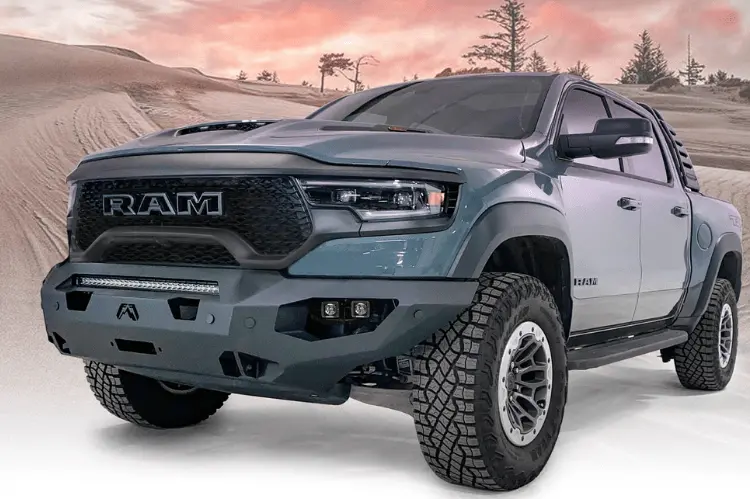 Fab Fours Dx21-X5551-1 Dodge Ram 1500 Trx 2021-2024 Matrix Front Bumper No Guard 2